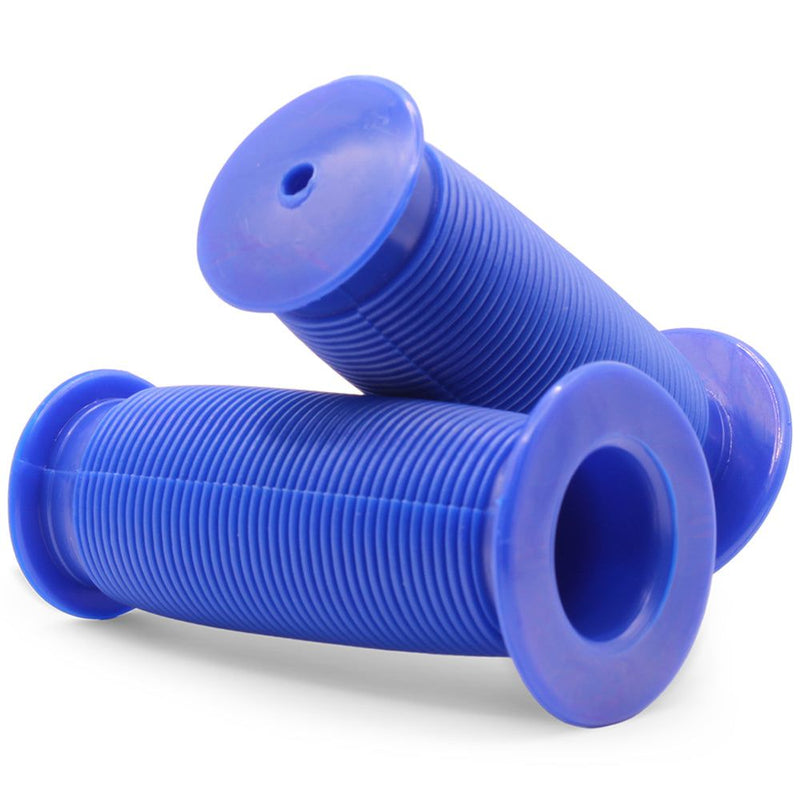 Bikelane 80mm Kids Bike Mushroom Handlebar Grip Pair (Blue)