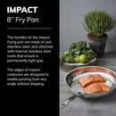 Scanpan Impact 20cm/8" Stainless Steel Frying Pan - Silver