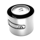 TERRAN Titanium Pot with Long Handle 1100ml