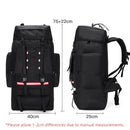 Tactical Hiking Backpack Molle Rucksack Black