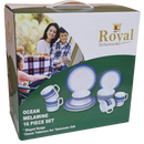 Royal Kitchenware Ocean 16 Piece Melamine Set