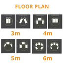 Canvas Bell Tent - 3m/4m/5m/6m