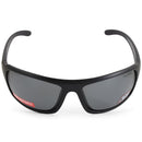 Dirty Dog Big Dog Satin Black/Grey Polarised Men's Sports Sunglasses