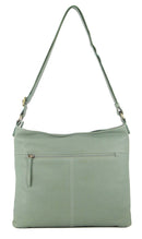 3pc Pierre Cardin Woven Leather Crossbody Bag Set - Mint Green