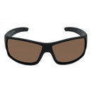 Ugly Fish P1127 Basic Black Frame/Brown Lens Polarised Wrap Sunglasses