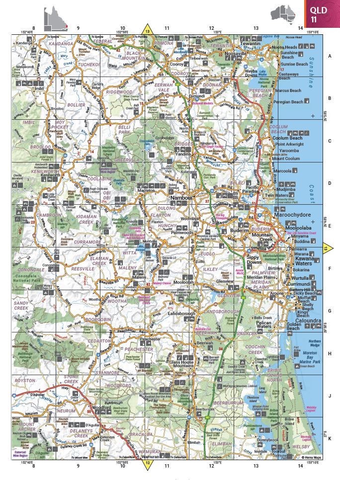 Hema Australia Road and 4WD Atlas : Edition 13 - Spiral Bound
