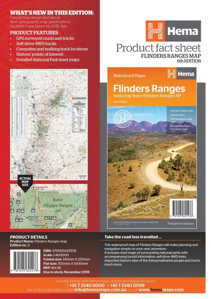 Hema Flinders Ranges