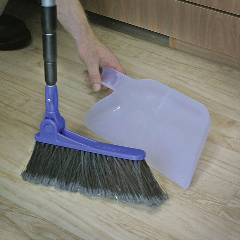 Camco Adjustable Broom & Dustpan