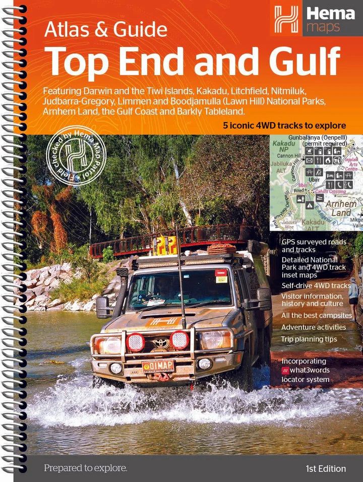 Hema THE TOP END AND GULF ATLAS AND GUIDE