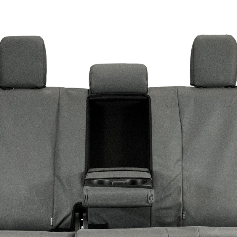 Razorback 4x4 XP7 Heavy Duty Canvas Rear Seat Covers For a Toyota HiLux 8th Gen SR (Cloth Seats Only)
