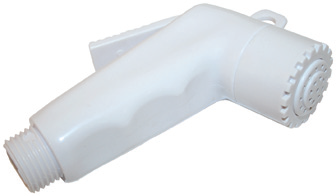 Shower Head White Lever Control