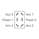 On/Off/On Heavy-Duty Rocker Switch