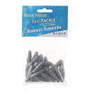 35 Pack of Jarvis Walker Size 3 Barrel Sinkers - Value Pack