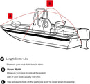 Boat Cover - 12-19ft - Black