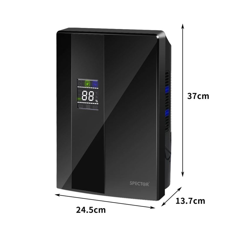 Spector Dehumidifier Air Purifier 2200ml Portable Dual Core Efficient Dryer