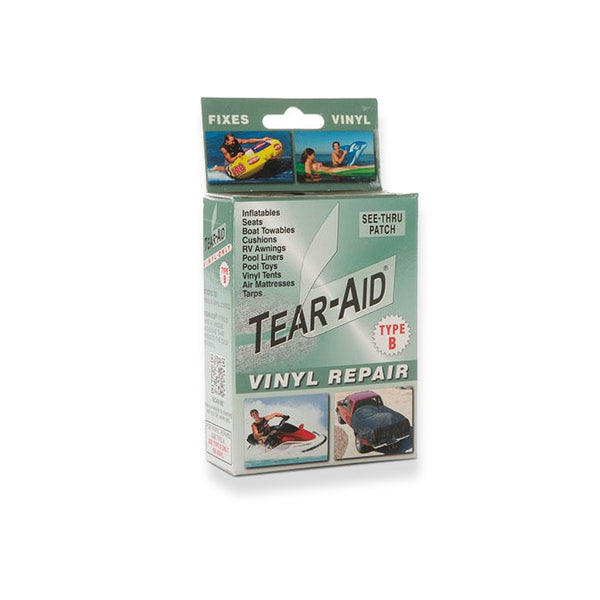 Tear Aid Type B repair kit, Awning,seat,cushions pool liner,vinyl tents, tarps