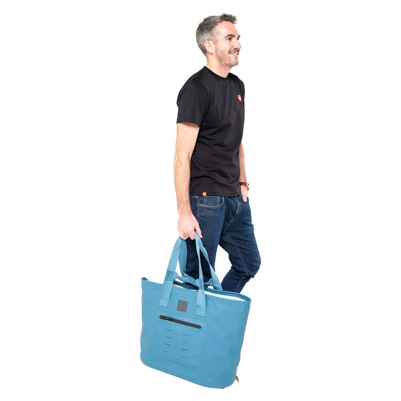 Waterproof Tote Bag 33L - Storm Blue