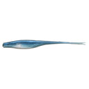 4 Pack of 7 Inch Bite Science Jerk Minnow Soft Plastic Lures - Blue Shad