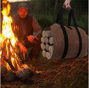 Canvas Firewood Carrier