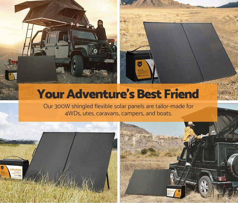 200W Shingled Folding Solar Panel