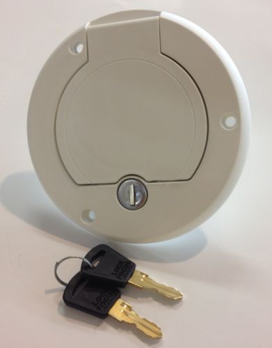 Camec Lockable Water Filler (White)