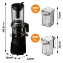 Spector Slow Juicer Cold Press Processor Vegetable Whole Fruit Extractor 200W