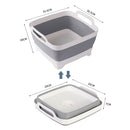 10x Collapsible Foldable Strainer Bulk Pack - Fruit/Veggies Washing Storage Basket