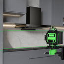 Traderight Laser Level 4D 16 Line 360° Green Self -Leveling with Remote Tripod