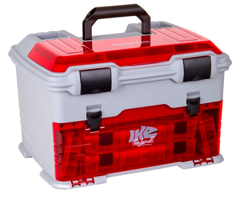 Flambeau T5 Ike Multiloader Tackle Box With 6 Tackle Trays and Zerust Dividers