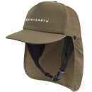Ocean & Earth Bingin Strapback Adjustable Cap with Flap and Chin Strap - Olive