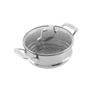 Scanpan Impact Multi Steamer Insert with Lid Fits 16cm, 18cm & 20cm Pots