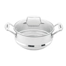 Scanpan Impact Multi Steamer Insert with Lid Fits 16cm, 18cm & 20cm Pots