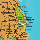 Little Explorers Australia - Scratch Off Map