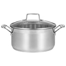 Scanpan Impact 24cm/4.8L Stainless Steel Dutch Oven with Lid  (Induction & Oven Safe)
