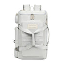 Gym And Travel Backpack Wet/Dry Separation Bag White