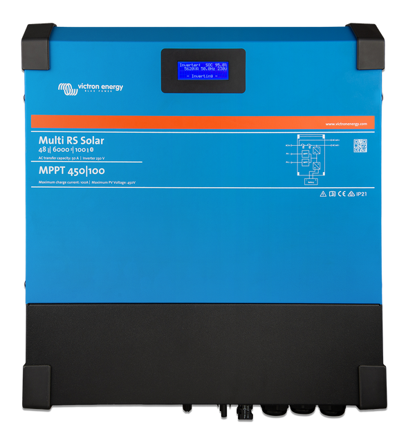 Victron Energy Multi RS 48/6000/450-100 Dual Tracking Inverter/Charger/Regulator