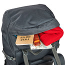 KELTY Asher 65L Backpack Bag Rucksack Hiking Camping in Beluga/Storm Blue