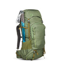 KELTY Asher 65L Hiking Backpack Outdoor Travel Pack Bag - Winter Moss/Dill