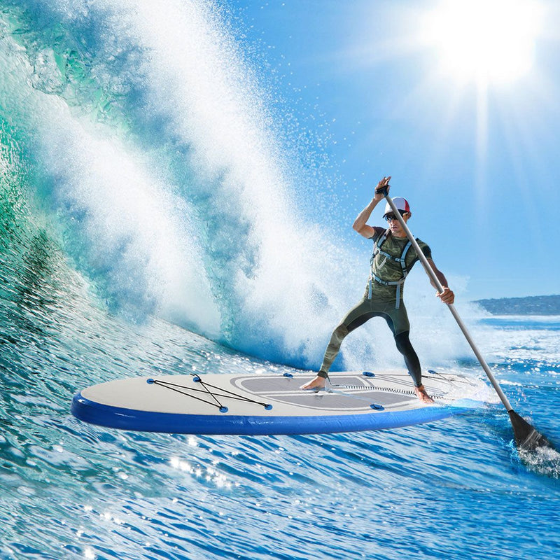 Traderight Group  Extra Wide Stand Up Paddle Board Kayak Inflatable Surfboard Paddle board Surf