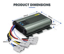 12V 40A DC to DC Battery Charger MPPT System Kit Isolator Dual Battery