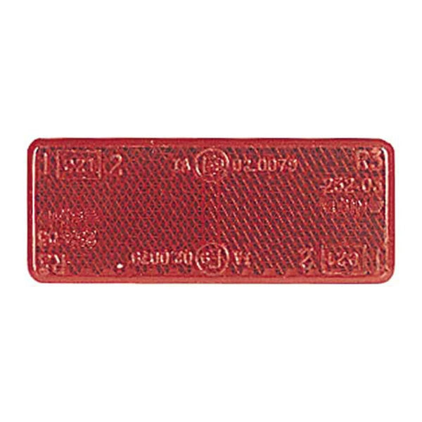 Narva 84037 Red Retro Reflector with Self Adhesive