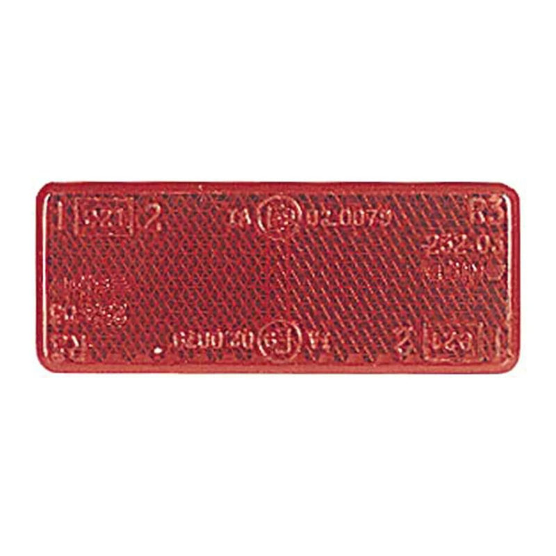 Narva 84037 Red Retro Reflector with Self Adhesive