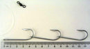 Wilson Tailor Fishing Rig 3x4/0 Hook-Setup - 40lb Clear Mono Leader