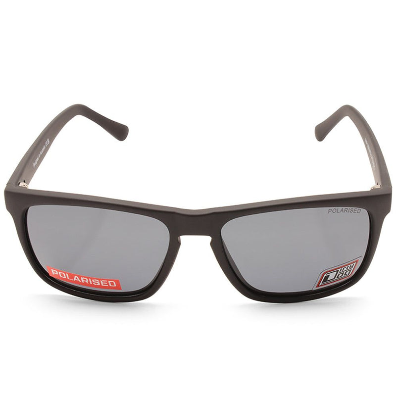 Dirty Dog Vendetta Satin Satin Black/Green P52 Unisex Polarised Sunglasses