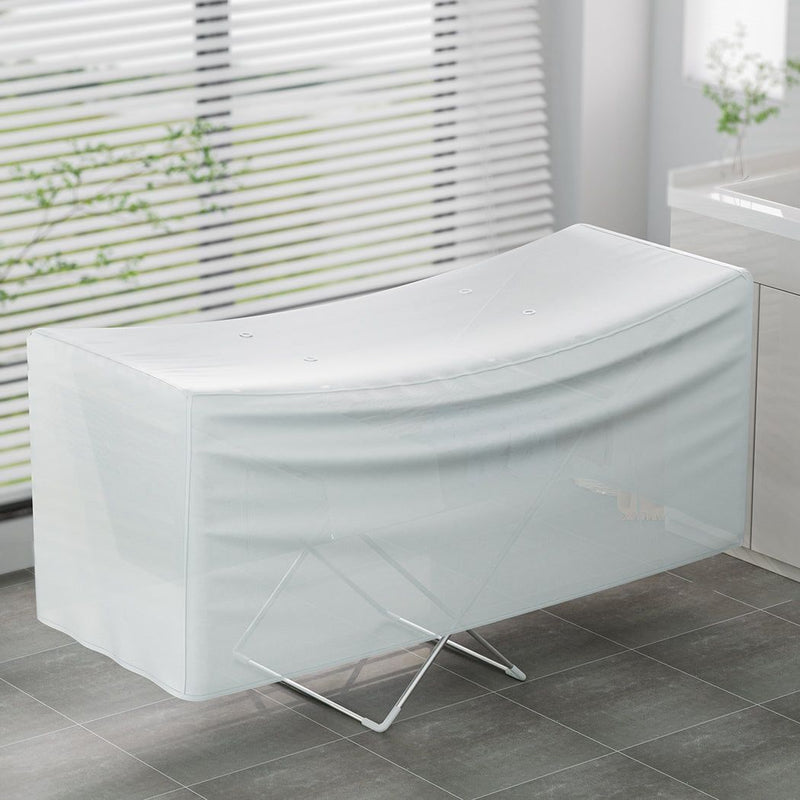 Levede Dryer Cover Electric Heated Clothes Airer Cover Folding Rack Indoor Grey