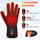 Heated Gloves Rechargeable Battery Electric Ski Gloves for Men and Women