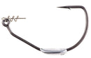 1 Packet of Owner 5130W Beast Weighted Hooks with Twistlock Centering Pins