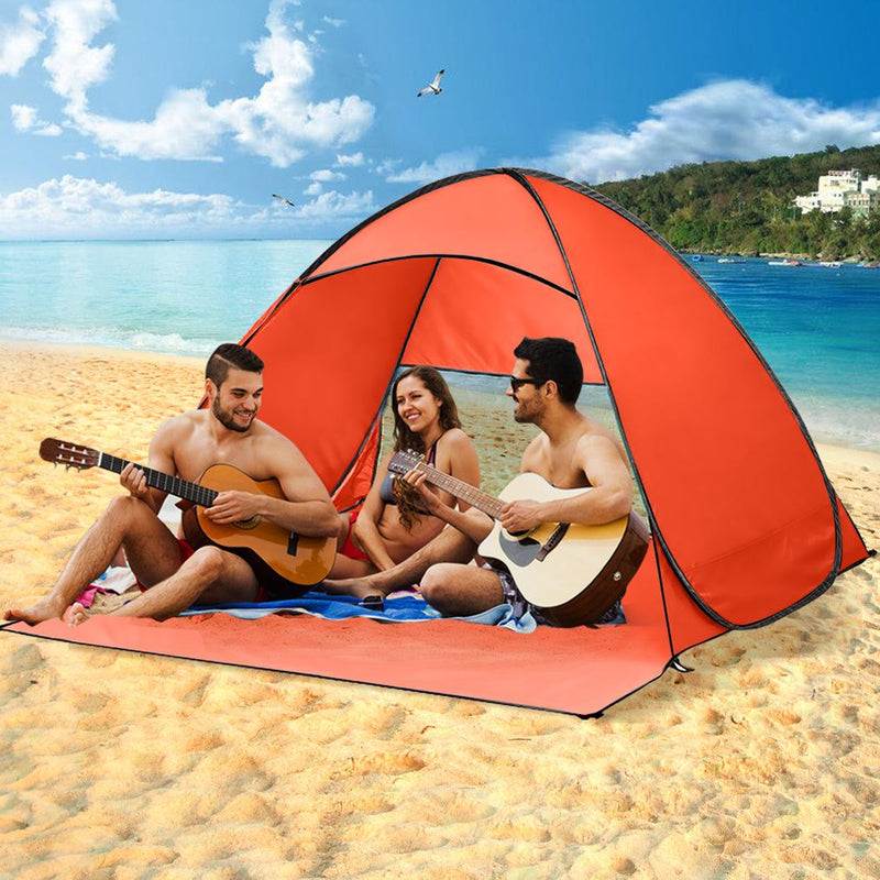 Mountview Pop Up Beach Tent Caming Portable Shelter Shade 2 Person Tents Fish