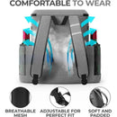 Large Capacity Waterproof Picnic Backpack - Grey