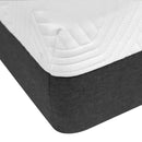 Dreamz Queen Mattress Blue Gel Memory Foam Cooling Breathable Medium Firm 20cm